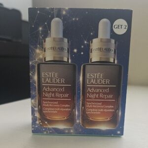 Estee Lauder Advanced Night Repair Serum Set - Brown and White